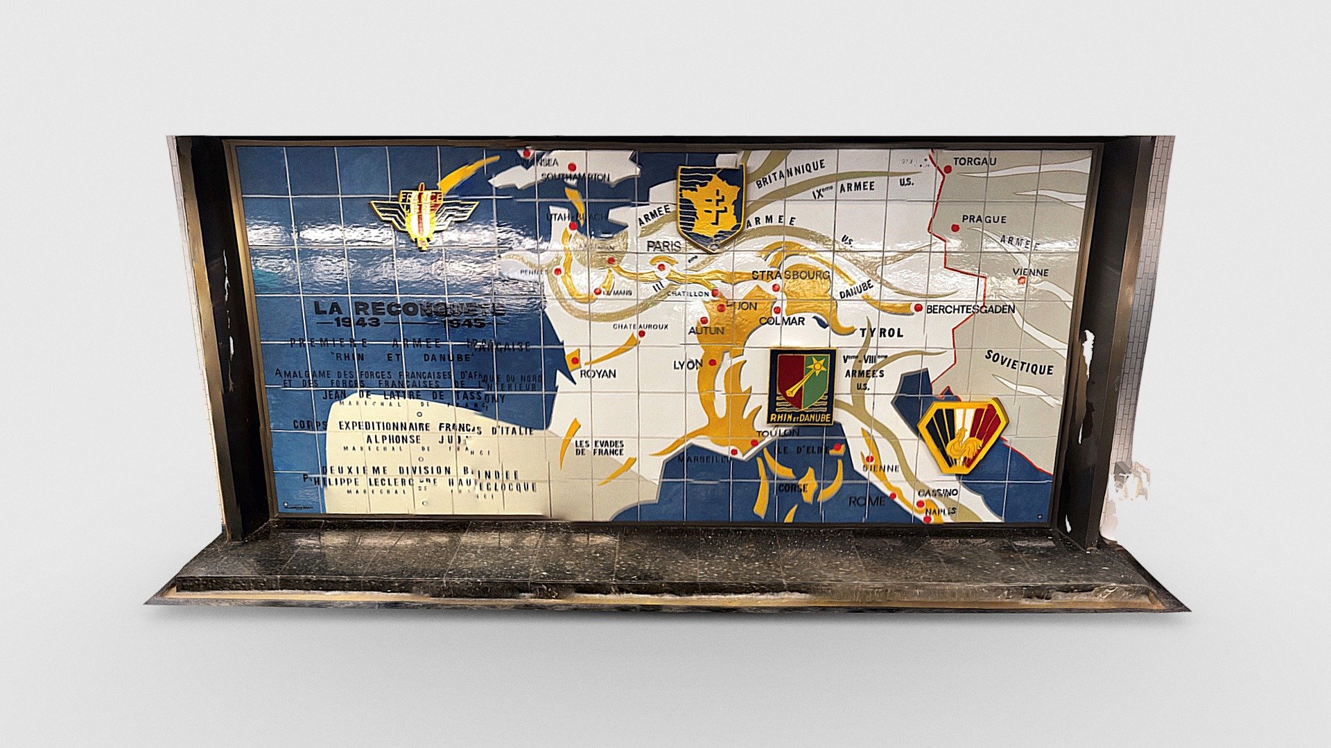 "La reconquête" mural