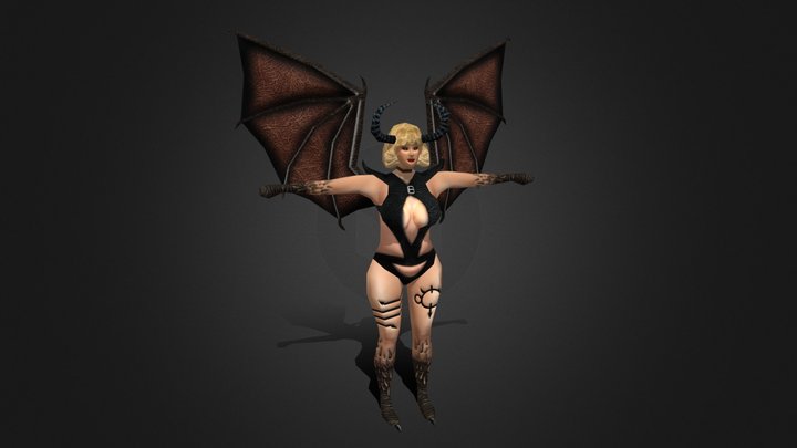 Succubus 2 3D Model