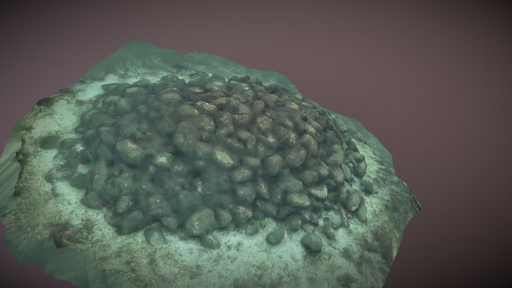 Ballast mound 3D Model