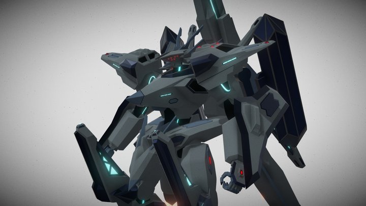 [Muv-Luv] OD-J36-TSF WIP 3D Model