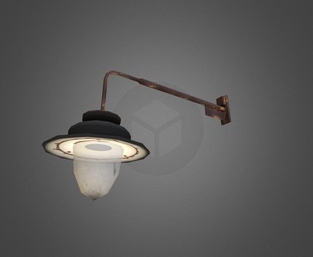 Genova Street Light 3D Model