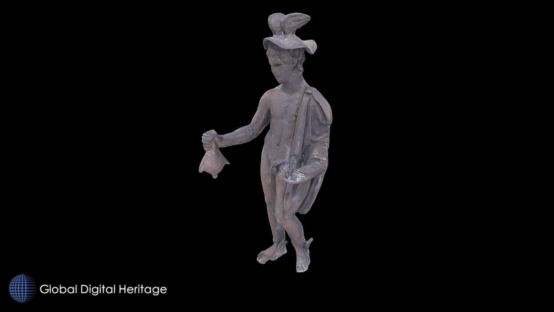 Statuette of Hermes - Pompeian wreck