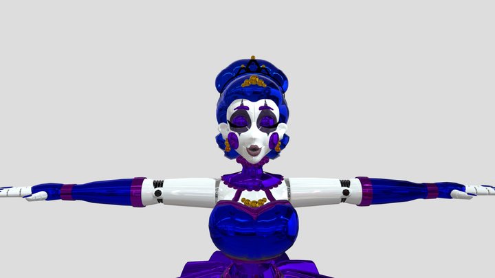 queen ballora 3D Model