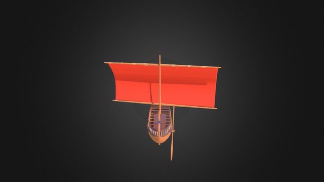 egypt_sea_ship 3D Model