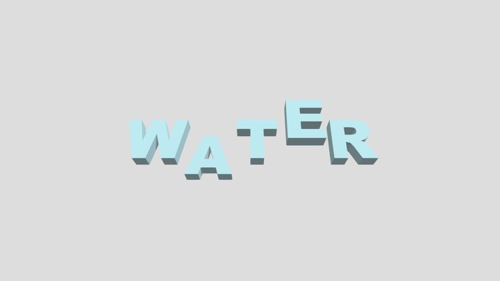 water 3D Model