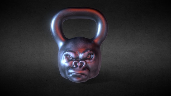 Weight 24kg 3D Model