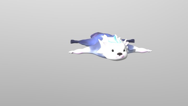 Nutria Apacible , genshin Impact 3D Model