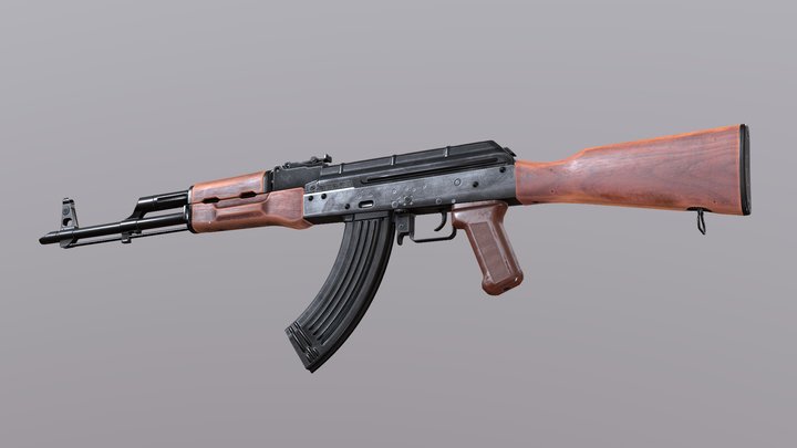 AK - 47 3D Model
