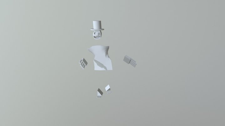 Spades The Card Cazar Dances Like No Tomorrow 3D Model