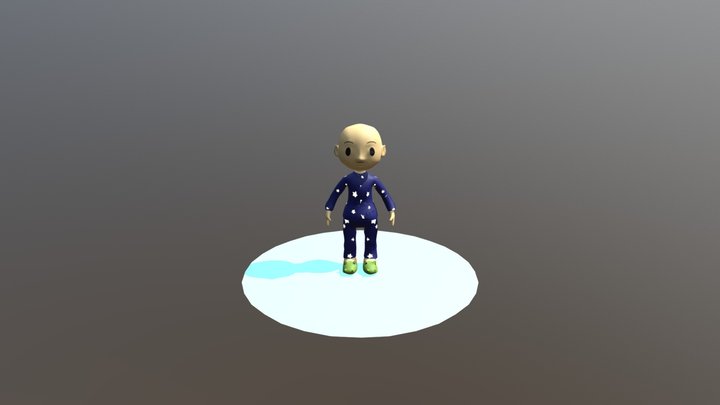 Niño Gusiluz 3D Model