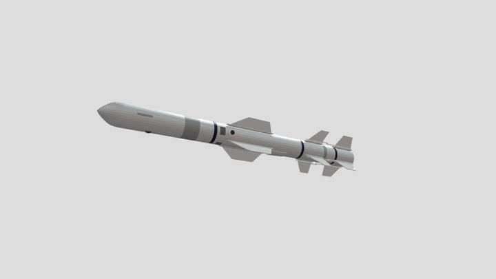 AGM-84[Harpoon] 3D Model