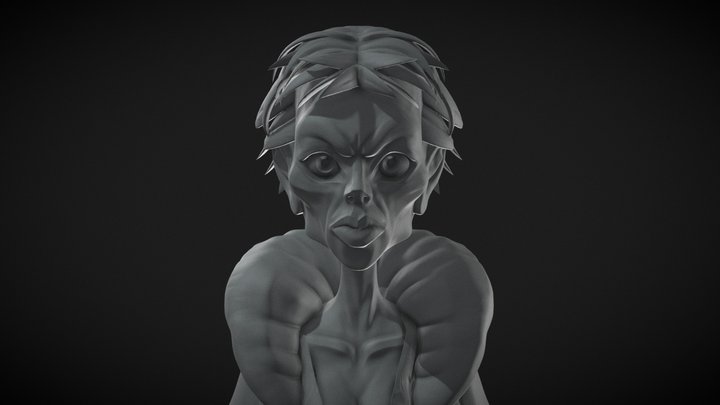 Cruella Disney Printable Highpoly STL