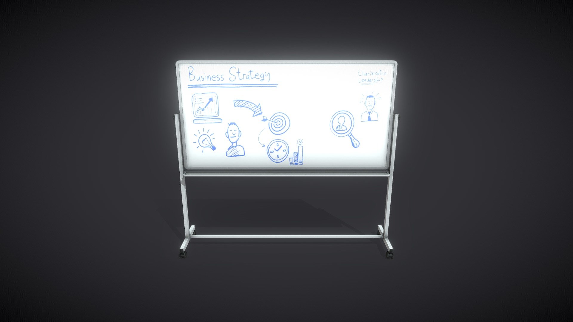 Whiteboard - Buy Royalty Free 3D model by StellarX [40880ec ...