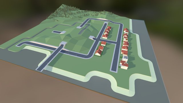 Easy Landscape assets 3D Model