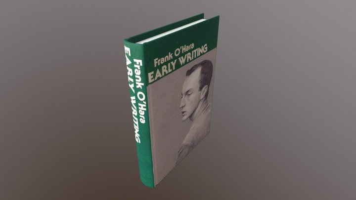 Frank O'Hara Book 3D Model
