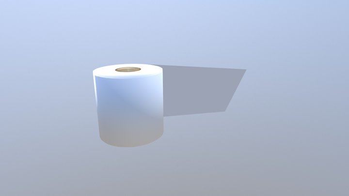 Toilet Paper 3D Model