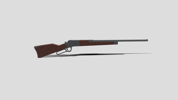 Winchester Model 1892 3D Model