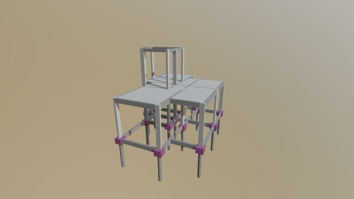 J & A - Estrutural 3D Model