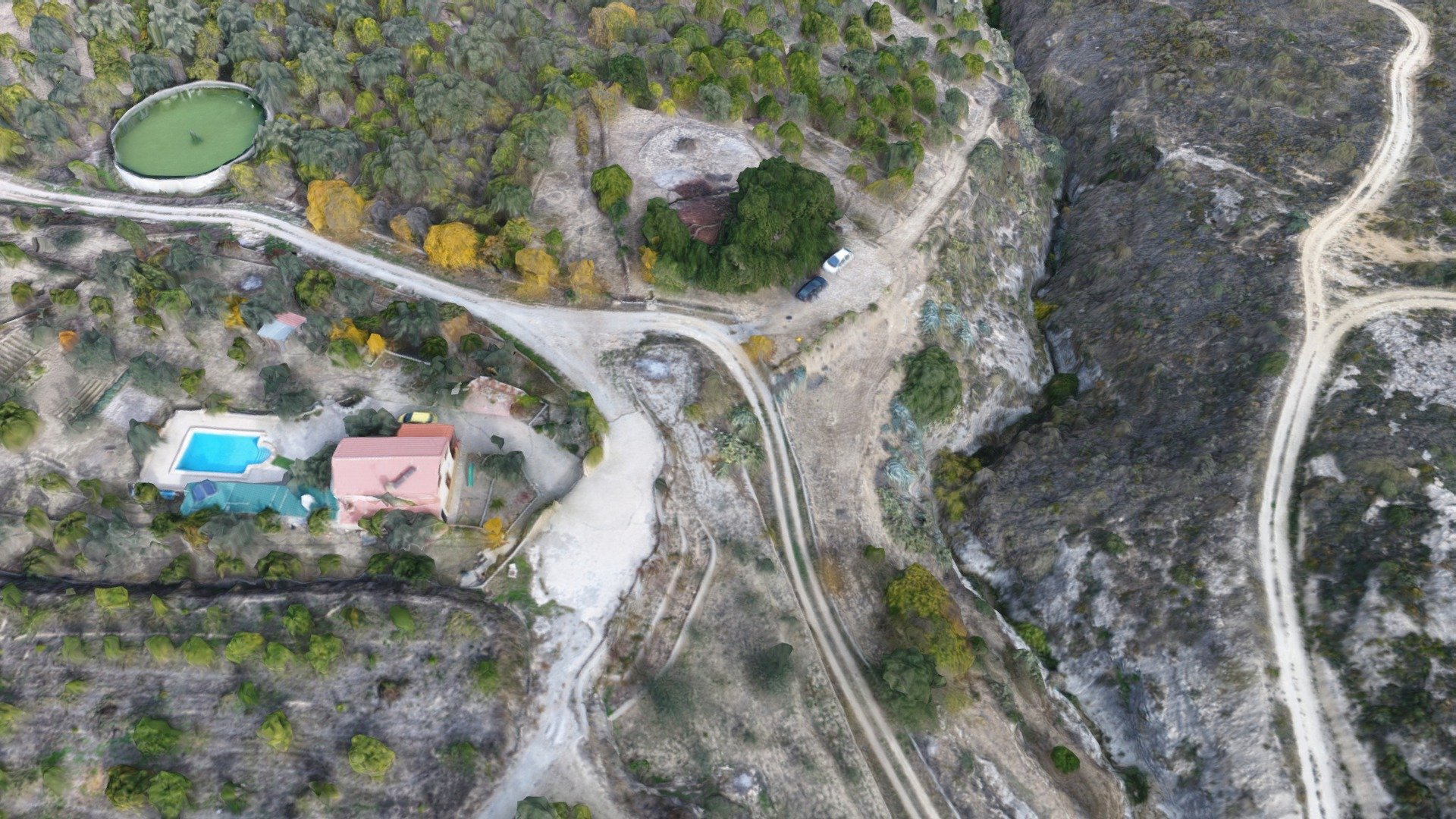 MEDICIÓN DE PARCELA EN VALLE DE LECRÍN (GRANADA)