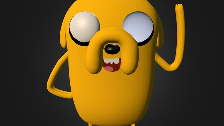 Jake the dog 3D Model