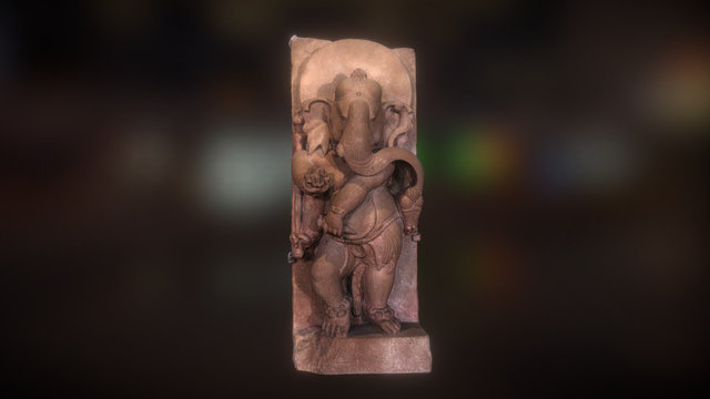 Dancing Ganesha, Brit. Mus. / North India – Modelo 3D gratuito STL