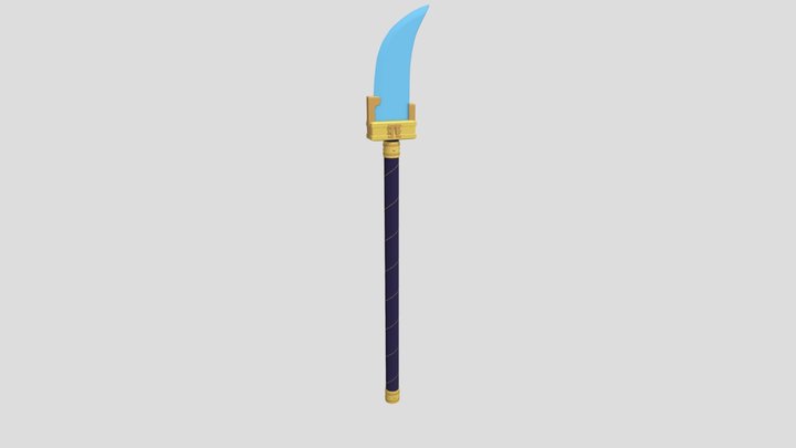 Jodah Pikestaff NON OPTMIZED 3D Model