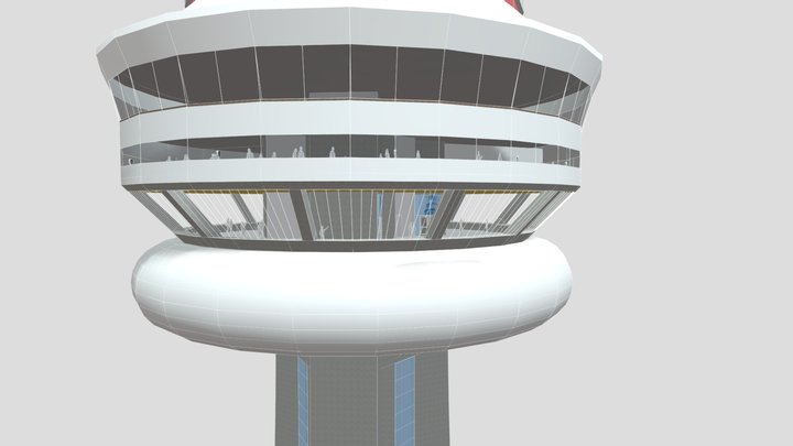 CN_ Tower_3 3D Model