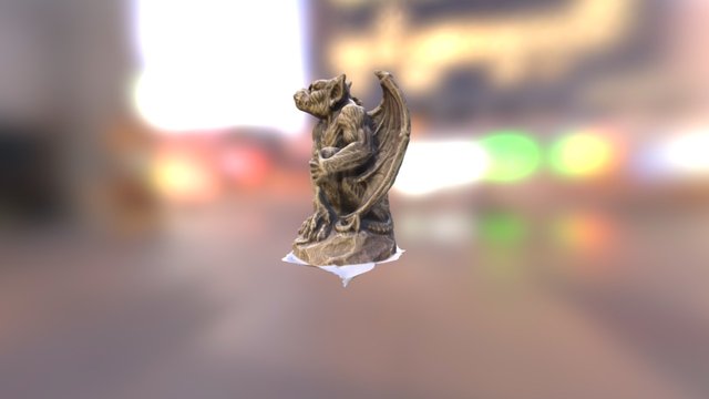 Gargoyle by Altizure 3D Model