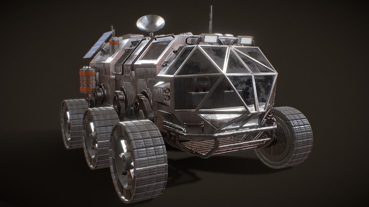 Mars Rover (Blender) 3D Model