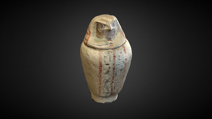 Canopic Jar 3D Model