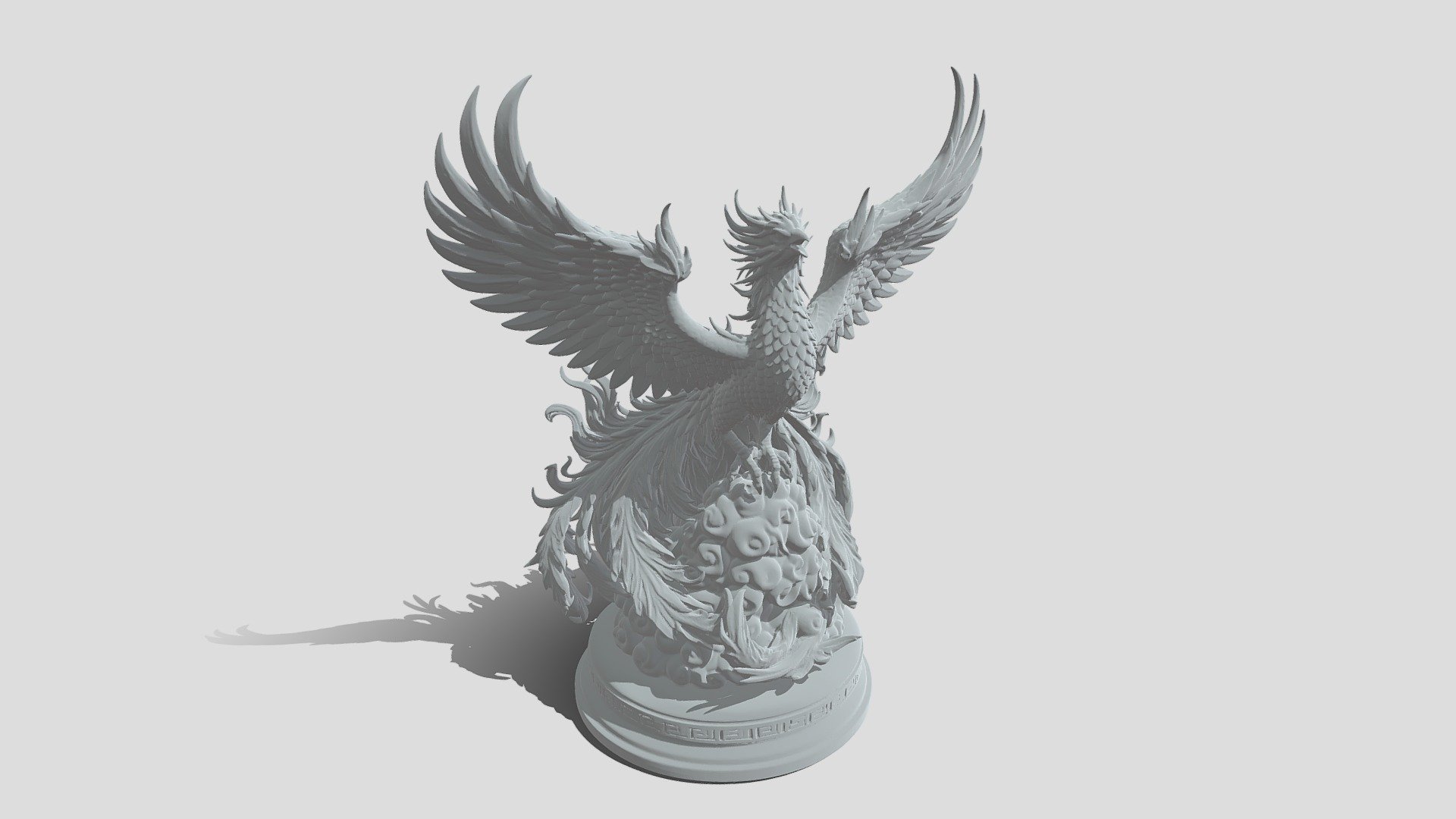 Celestial Phoenix - Download Free 3D model by Algifor [408e385] - Sketchfab