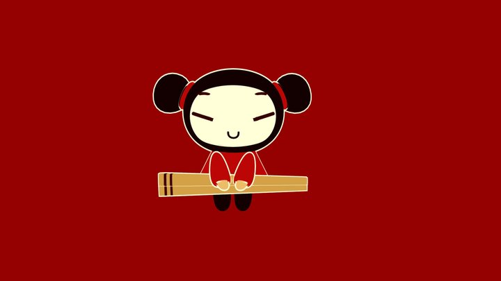 pucca 3D Model