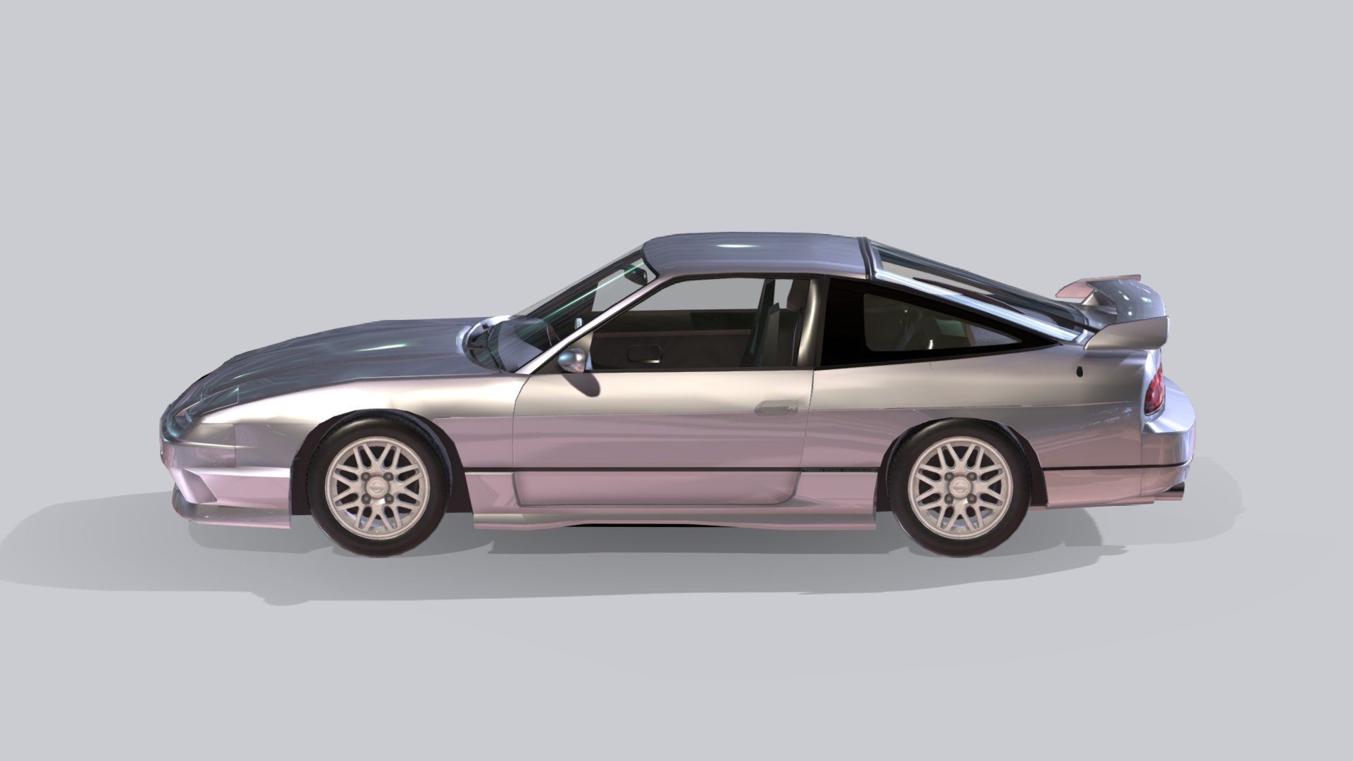 Nissan 180SX Type X (RPS13) - Download Free 3D model by Mona x ...