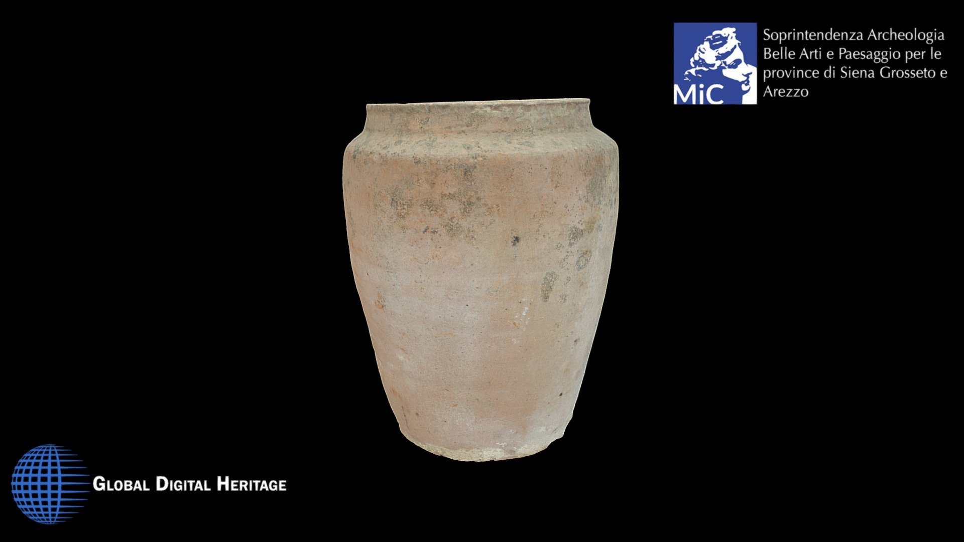 Etruscan cylindrical olla