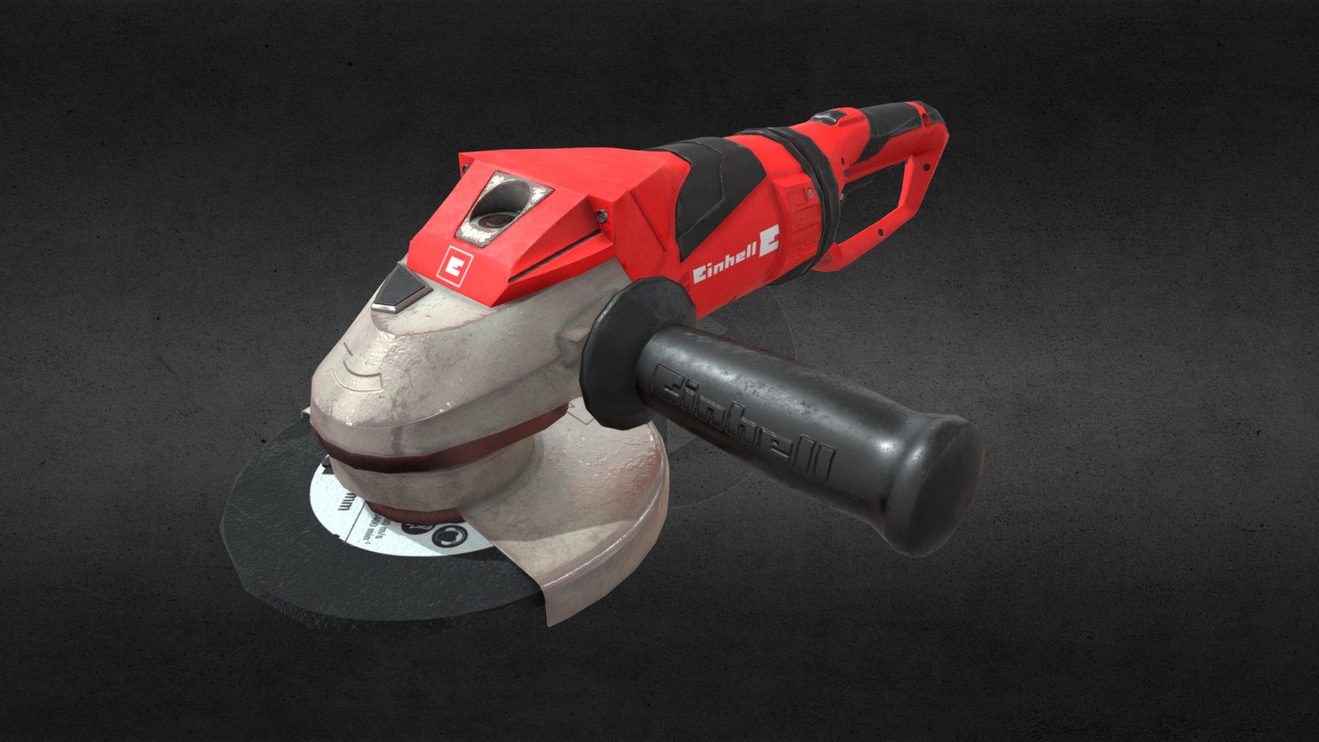 Angle Grinder Download Free 3D model by Nextty3 [408ee90] Sketchfab