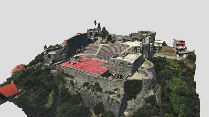 Kanli Kula Fortress 3D Model