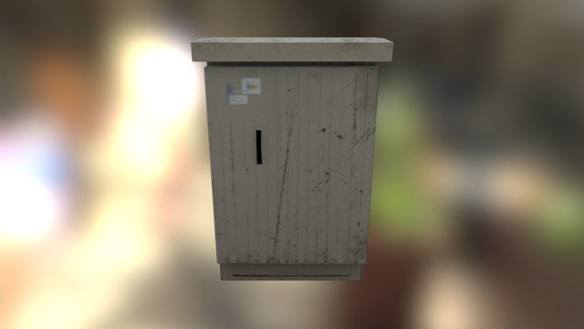 Electricty Box 3D Model