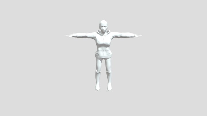 Chica 3D Model