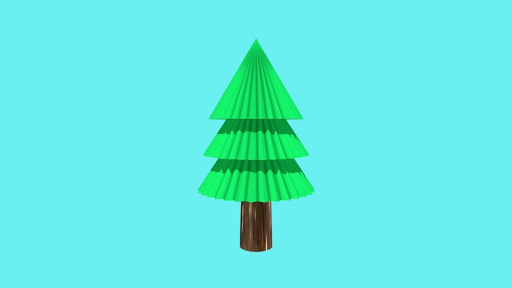 Forest Tree 3D Model