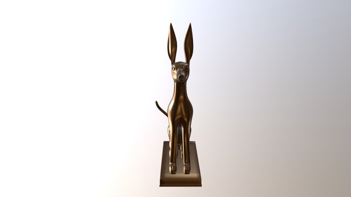 Anubis Dog 3D Model