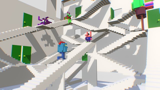 Schodky 3D Model