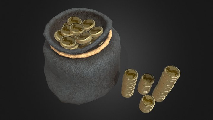 coin bag 硬幣袋 23/02/10 3D Model