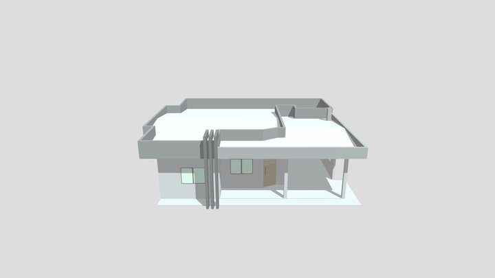 3D Para Arquitetônico 3D Model