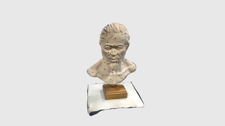 Prehistoric Human Reconstruction 3D Model