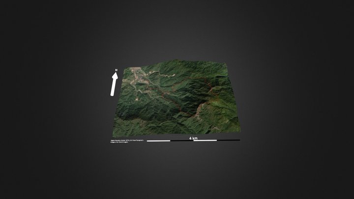 白马山环线 – Modello 3D gratuito STL