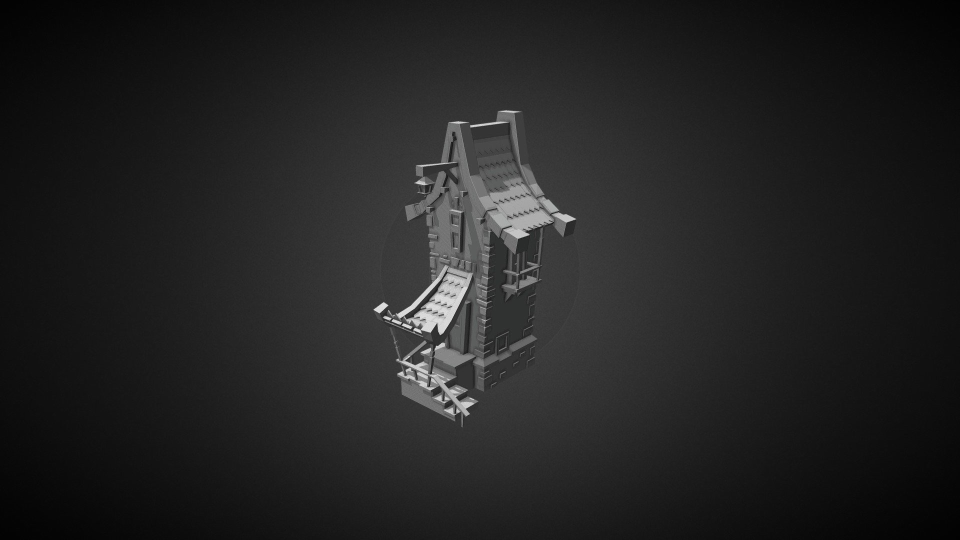 House — Sketchfab embed 3D viewer