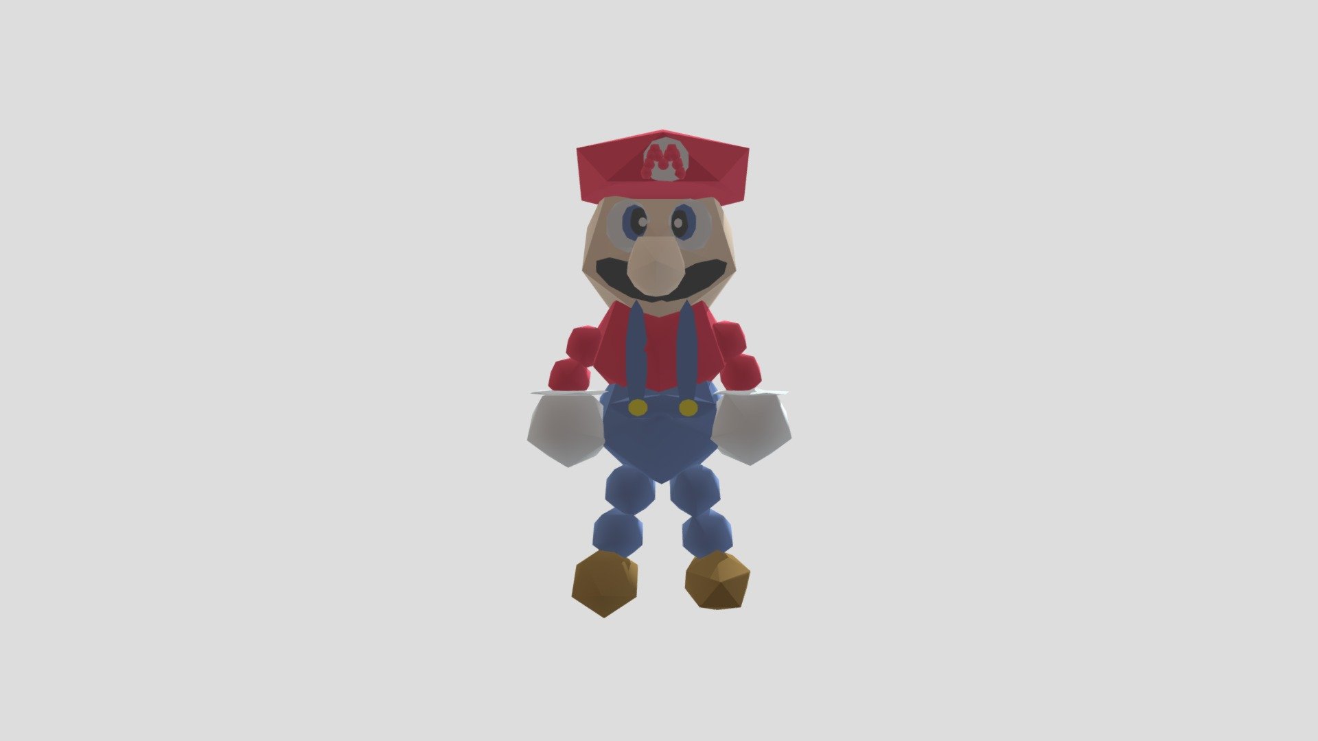Mario Made Of Only Icosahedrons - Download Free 3D model by MAXMILLION ...