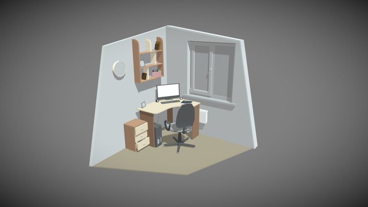 XYZ Draft Punk 3: work area 3D Model