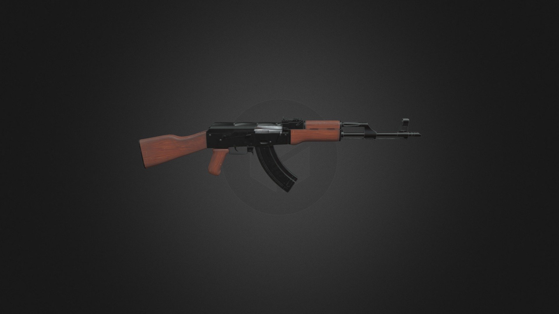 AK47 (Free 3D Model) - Download Free 3D model by FoFLaFe [4096edf ...