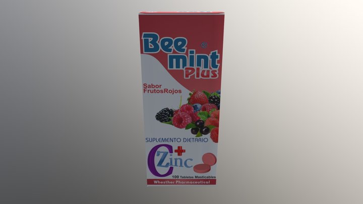 Bee Mint Naranja 3D Model